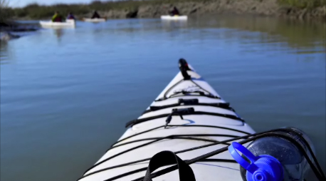 View from the Cockpit of a Sea Kayak